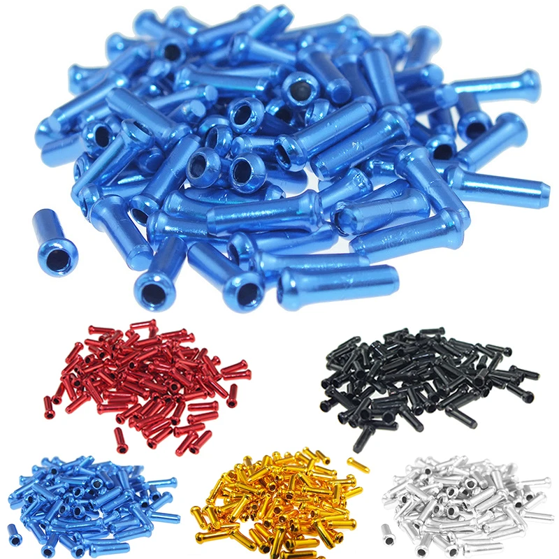 100Pcs Bike Shift Cable Tips Brake Gear Cable Line End Caps Ferrules Aluminum For MTB Road/Mountain Bicycle Parts
100Pcs Bike Shift Cable Tips Brake Gear Cable Line End Caps Ferrules Aluminum For MTB Road/Mountain Bicycle Parts