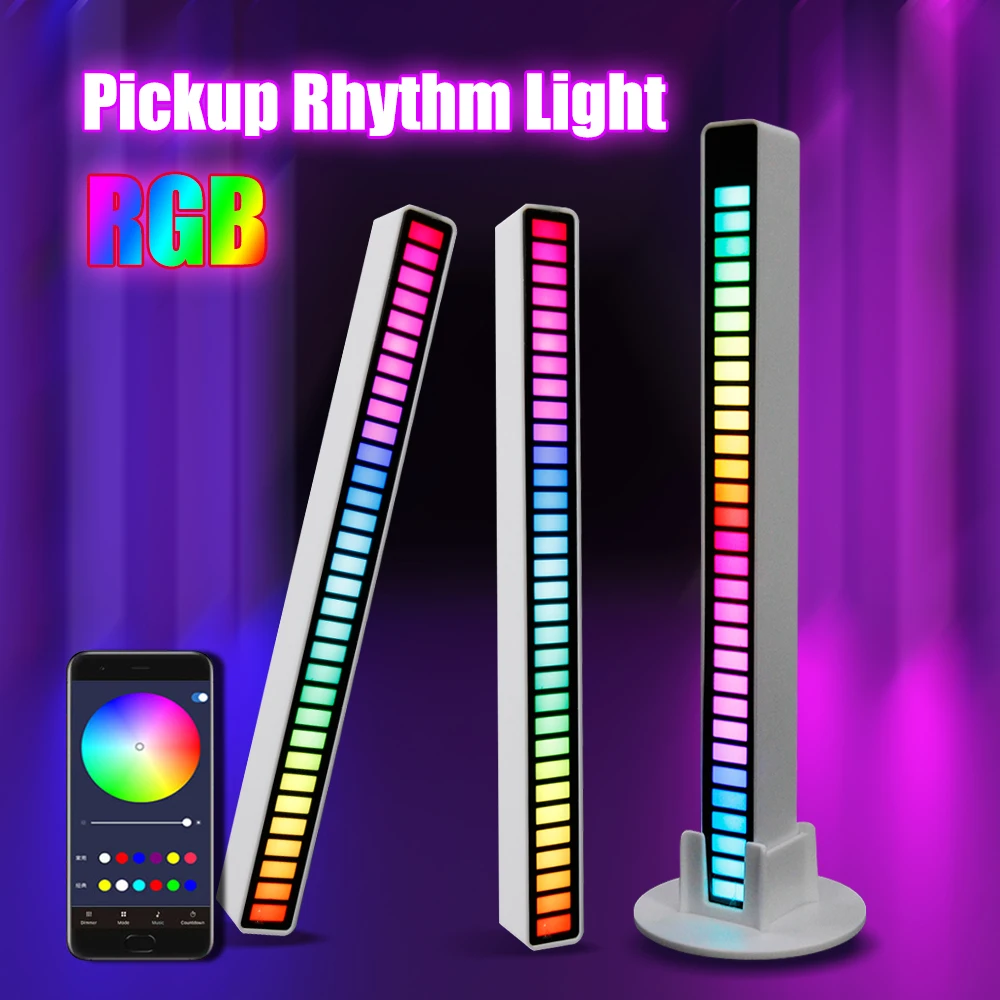 OKEEN RGB LED Voice Activated Music Atmosphere Lights APP Control Pickup Rhythm Lamps Equalizer Decorative Ambient Light Bar
OKEEN RGB LED Voice Activated Music Atmosphere Lights APP Control Pickup Rhythm Lamps Equalizer Decorative Ambient Light Bar