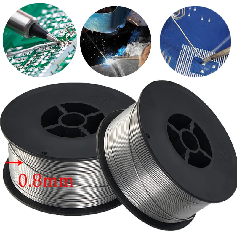 Сварочная проволока с флюсовой сердцевиной, 450 г/рулон, 0,8 мм 
Сварочная проволока с флюсовой сердцевиной, 450 г/рулон, 0,8 мм