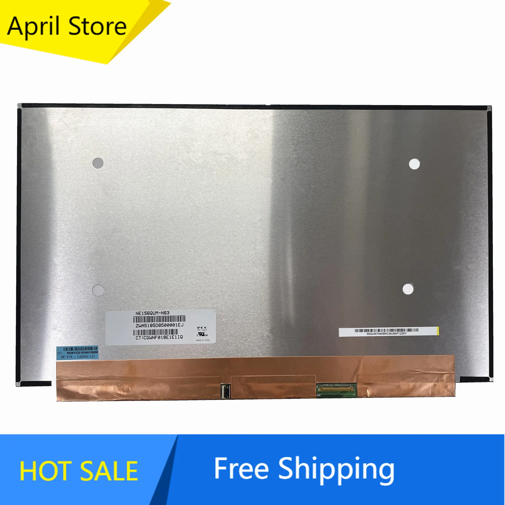 NE156QUM-N63 NE156QUM N63 15,6 "4K ЖК-дисплей для ноутбука 3840x2160 EDP 40 контактов 72% NTSC
NE156QUM-N63 NE156QUM N63 15,6 "4K ЖК-дисплей для ноутбука 3840x2160 EDP 40 контактов 72% NTSC