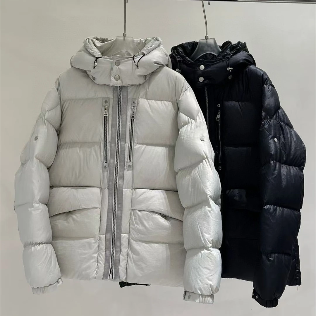 Winter men's down jacket Antistatic warm Breathable Hooded casual coat Filled with 95 white goose down Send dustproof bags
Winter men's down jacket Antistatic warm Breathable Hooded casual coat Filled with 95 white goose down Send dustproof bags