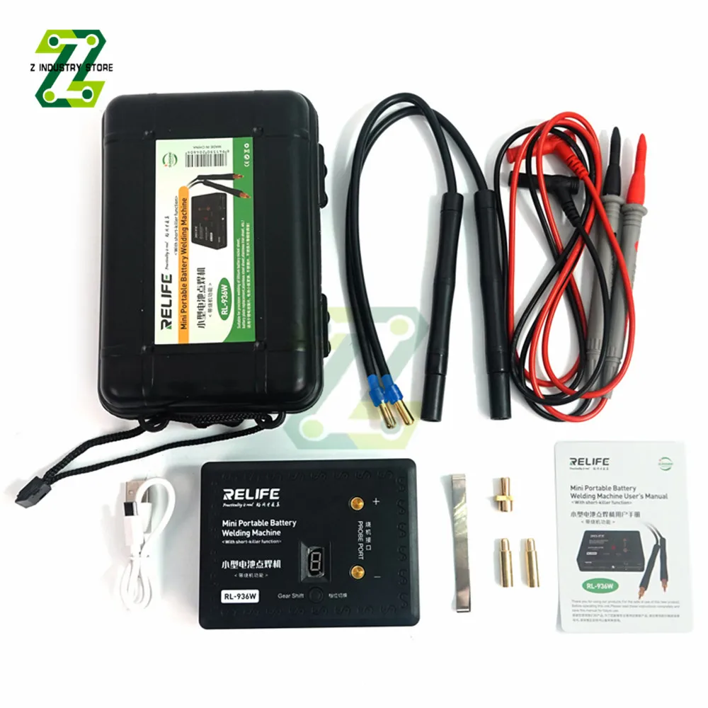 RL-936W 18650 Battery Spot Welding Machine Support Welding Nickel Mobile Phone Batteries Spot Welder KIT
RL-936W 18650 Battery Spot Welding Machine Support Welding Nickel Mobile Phone Batteries Spot Welder KIT