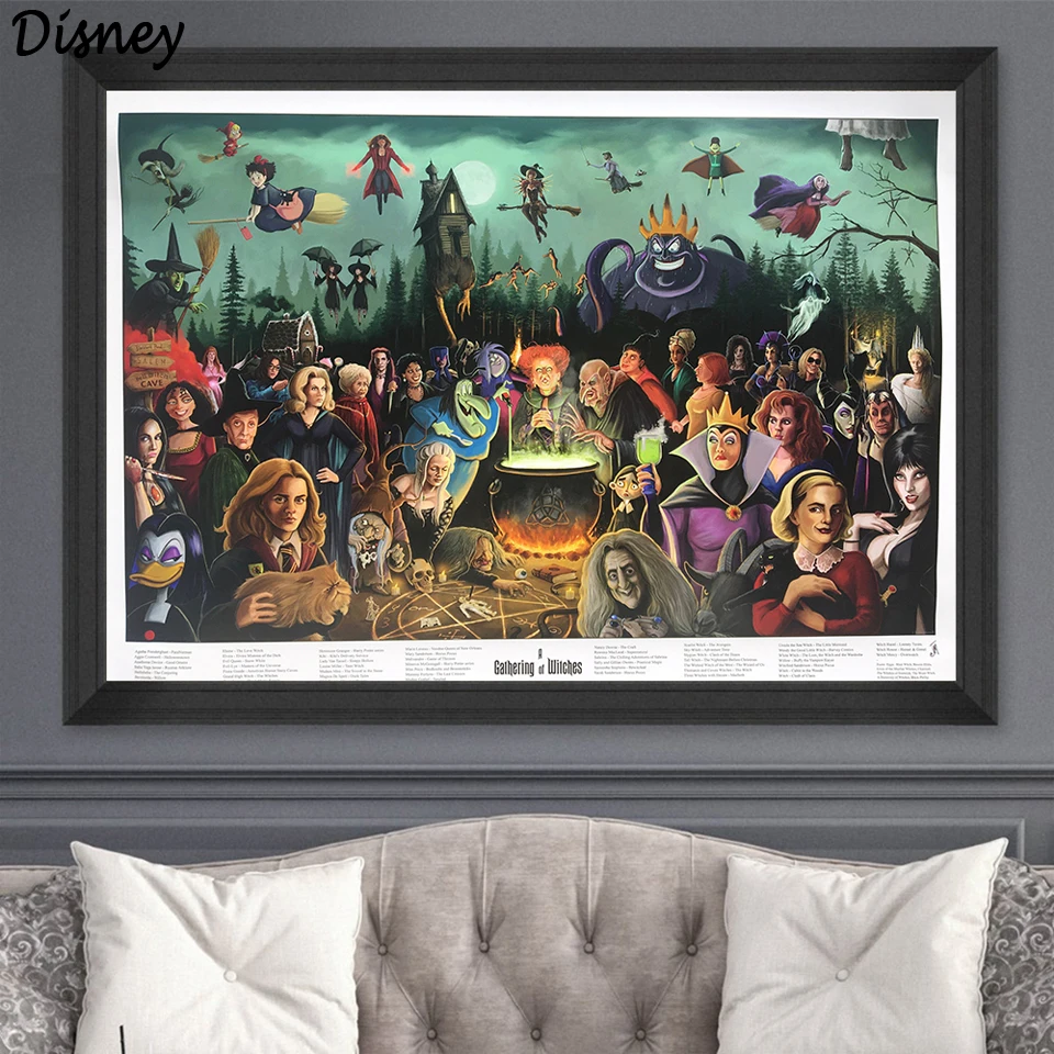 Алмазная живопись «сделай сам» Disney 5D «Ведьмы» для вечеринки, полная Алмазная вышивка крестиком, мозаика стразы, Хэллоуин, антикварная живоп...
Алмазная живопись «сделай сам» Disney 5D «Ведьмы» для вечеринки, полная Алмазная вышивка крестиком, мозаика стразы, Хэллоуин, антикварная живоп...