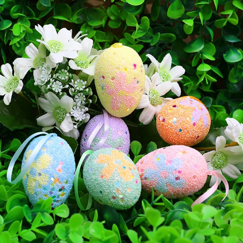 6Pcs/Set Foam Easter Eggs Wedding Party Decoration Easter Crafts Ornaments Gadget Birthday Holiday Decor Supplies
6Pcs/Set Foam Easter Eggs Wedding Party Decoration Easter Crafts Ornaments Gadget Birthday Holiday Decor Supplies