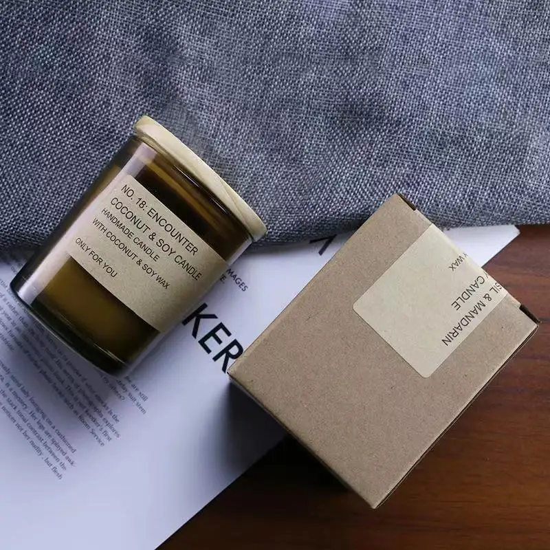 High-end candle bedroom aromatherapy large wooden cover amber soy wax coconut wax fragrance birthday gift
High-end candle bedroom aromatherapy large wooden cover amber soy wax coconut wax fragrance birthday gift