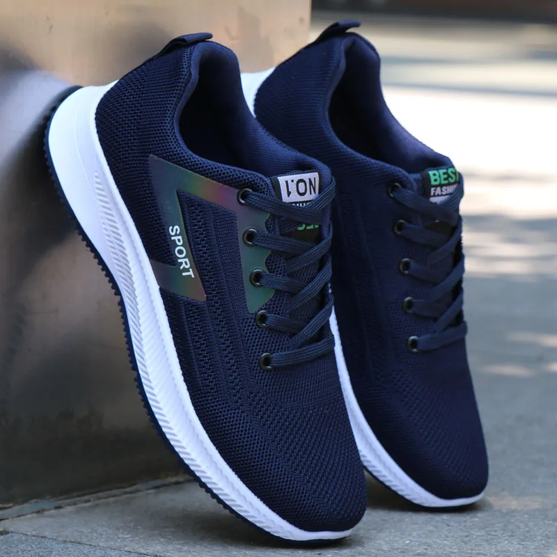 New Men's Shoes Sneakers White Men's Fashion Sneakers Flat Casual Men Shoes Mesh Breathable Footwear Lace-up Sports Shoes tenni
New Men's Shoes Sneakers White Men's Fashion Sneakers Flat Casual Men Shoes Mesh Breathable Footwear Lace-up Sports Shoes tenni