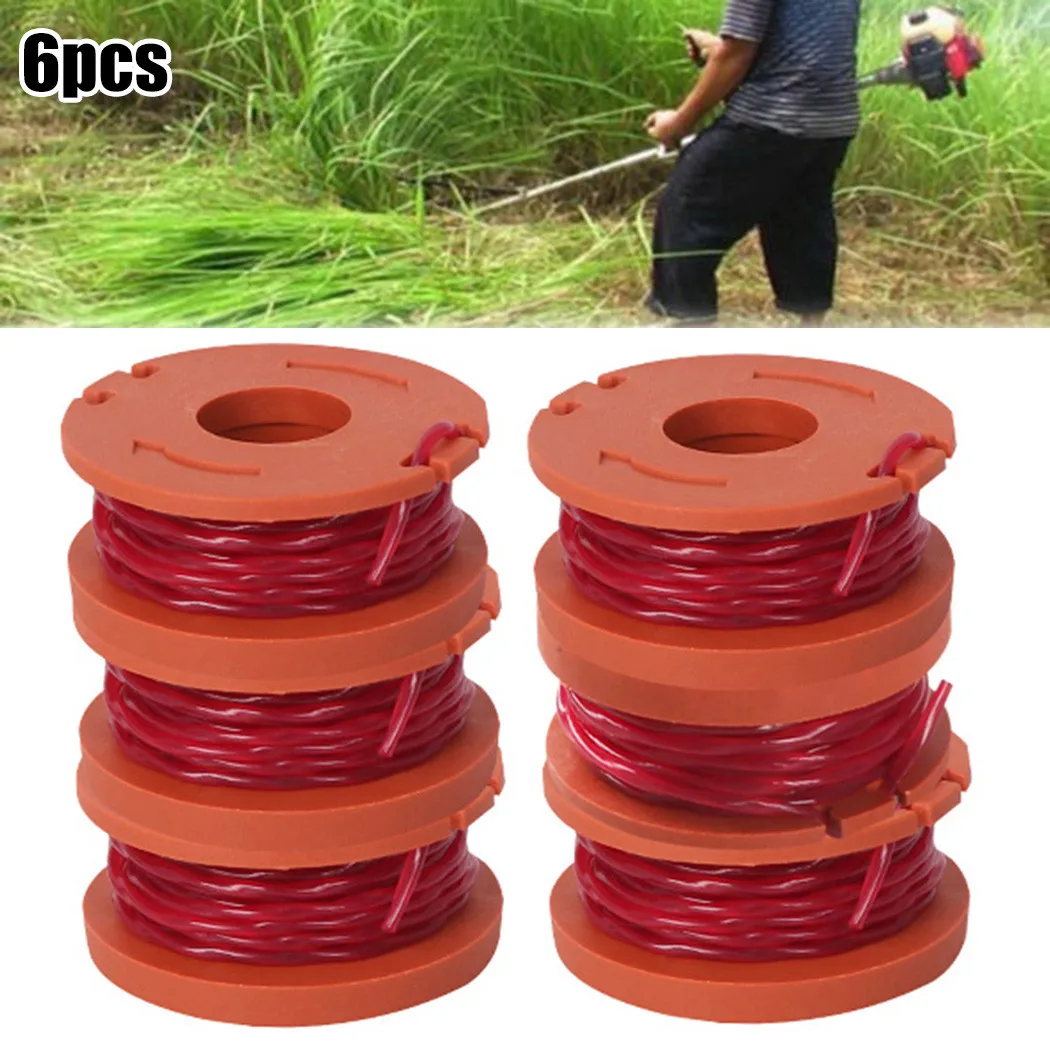 6Pcs Trimmer Spool Line For WORX GT WG WG150E WG150E.1-3 WG151E WG155E WG157E WG163E WG169E Grass Cutter String Strimmer Accs
6Pcs Trimmer Spool Line For WORX GT WG WG150E WG150E.1-3 WG151E WG155E WG157E WG163E WG169E Grass Cutter String Strimmer Accs