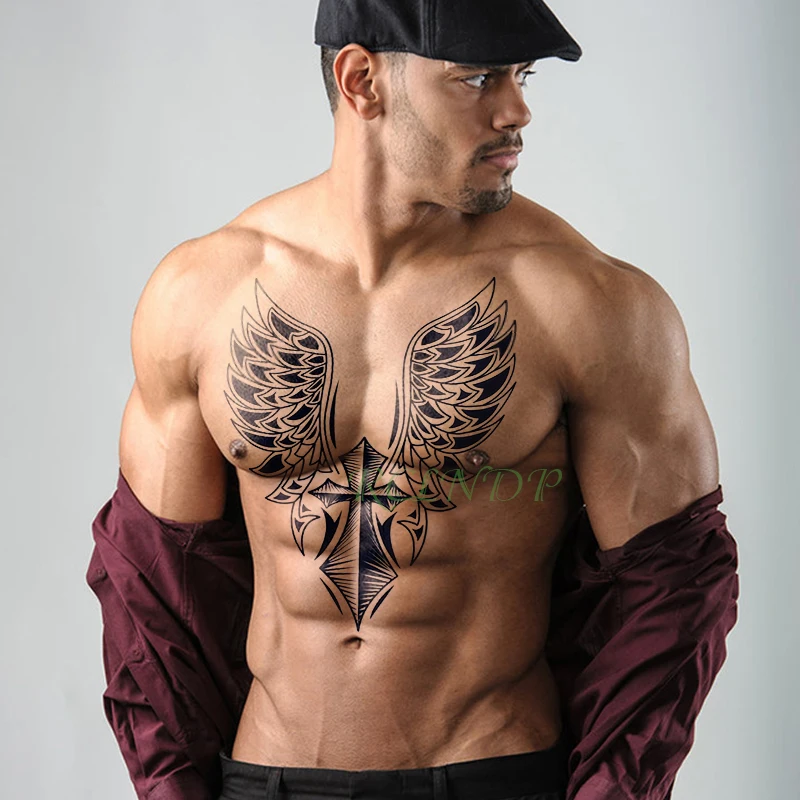 Waterproof Temporary Tattoo Sticker Cross Wing Angel whole back tattoo large tatto flash tatoo fake tattoos for women Men Girl
Waterproof Temporary Tattoo Sticker Cross Wing Angel whole back tattoo large tatto flash tatoo fake tattoos for women Men Girl