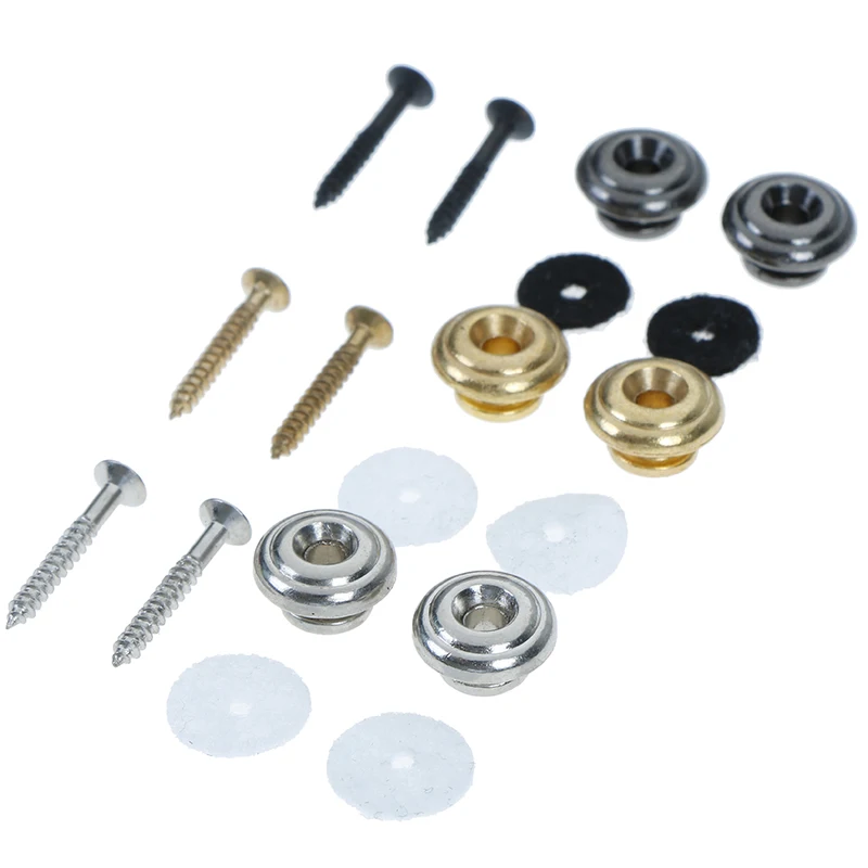 2Pcs Guitar Strap Locks Mushrooms Heads Guitar Bass Strap Locks Pins Belt Buckle Buttons Guitar Pegs for Acoustic Electric Bass
2Pcs Guitar Strap Locks Mushrooms Heads Guitar Bass Strap Locks Pins Belt Buckle Buttons Guitar Pegs for Acoustic Electric Bass