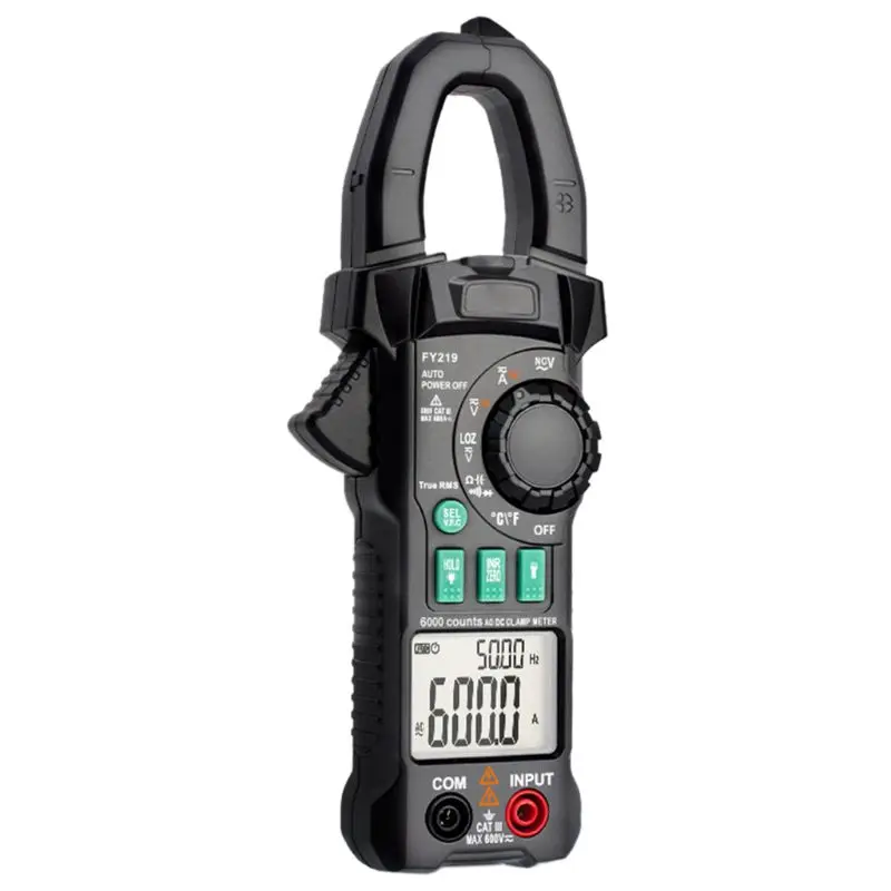Handheld High Precision Clamp Meter Multimeter Dual Display Digital Ammeter AC / for Dc Portable Ammeter Voltmeter Pliers Tester
Handheld High Precision Clamp Meter Multimeter Dual Display Digital Ammeter AC / for Dc Portable Ammeter Voltmeter Pliers Tester