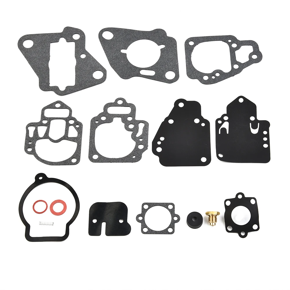 1set Carburetor Repair Kit Gasket 1395-9761-1 Replacement Parts For Mercury 6-25hp 2 Cylinder Accessories Trimmer Metal Repair
1set Carburetor Repair Kit Gasket 1395-9761-1 Replacement Parts For Mercury 6-25hp 2 Cylinder Accessories Trimmer Metal Repair