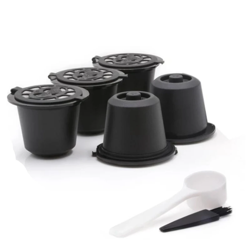 20 Reusable Nespresso Capsules Refillable Coffee Capsule Filter With Nespresso Coffee Machines With Coffee Spoon Brush
20 Reusable Nespresso Capsules Refillable Coffee Capsule Filter With Nespresso Coffee Machines With Coffee Spoon Brush