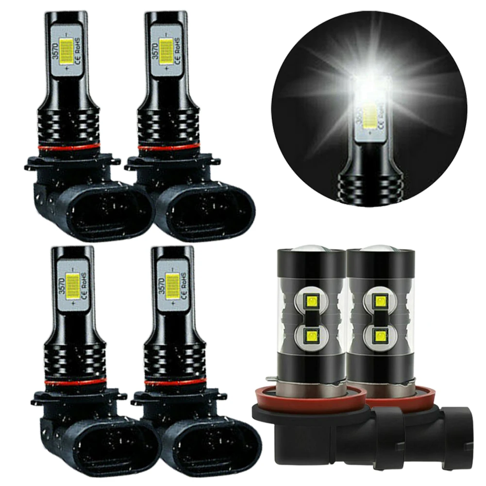 Car LED Headlights High Low Beam + Fog Lights Bulbs 6000K Truck Driving Car Boat Work Light For Toyota RAV4 2013 2014 2015
Car LED Headlights High Low Beam + Fog Lights Bulbs 6000K Truck Driving Car Boat Work Light For Toyota RAV4 2013 2014 2015