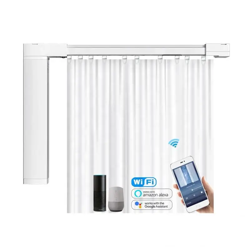 Big Power Wifi Tuya Electric Curtain Motor Support Voice Alexa Google Remote Wired Control For Smart Window Smart Home
Big Power Wifi Tuya Electric Curtain Motor Support Voice Alexa Google Remote Wired Control For Smart Window Smart Home