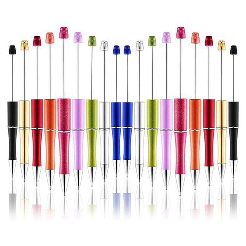 40Pcs Beaded Ballpoint Pen DIY Plastic Pen Personalized Gift School Office Writing Supplies Stationery Wedding Gift
40Pcs Beaded Ballpoint Pen DIY Plastic Pen Personalized Gift School Office Writing Supplies Stationery Wedding Gift