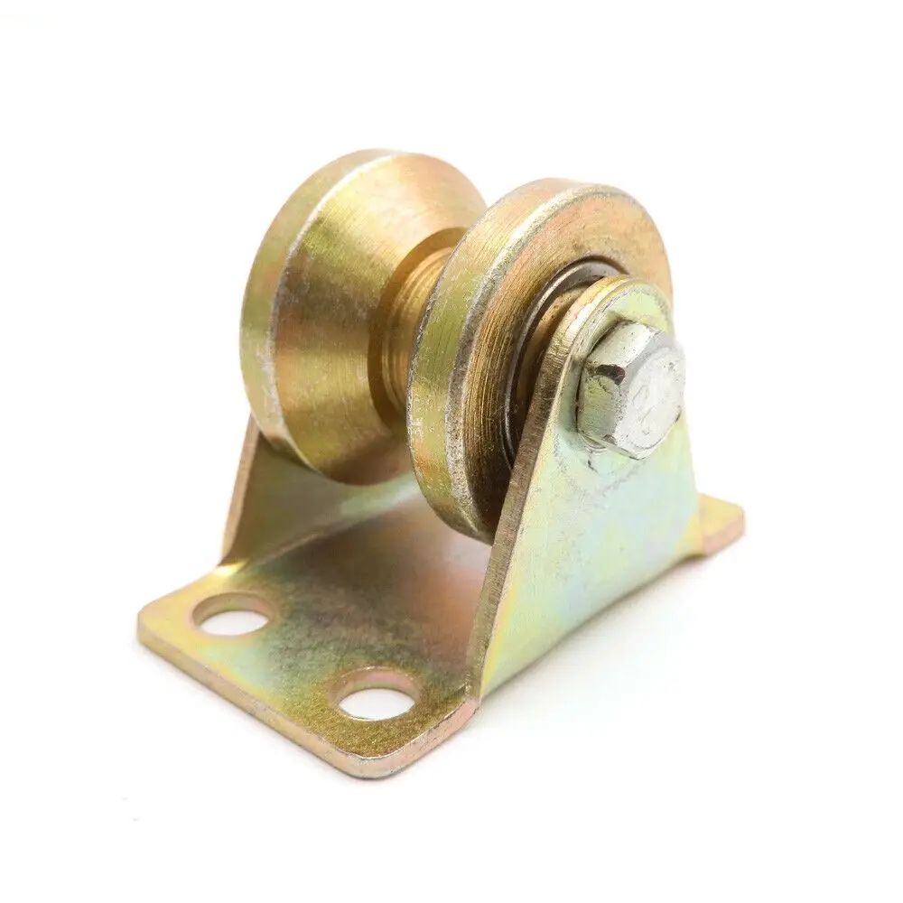 60mm Dia Steel Bearing Steel Groove Rigid Caster Wheel V Shape U Type 2inch Heavy Duty Pulley Groove Wheel for Sliding Door
60mm Dia Steel Bearing Steel Groove Rigid Caster Wheel V Shape U Type 2inch Heavy Duty Pulley Groove Wheel for Sliding Door