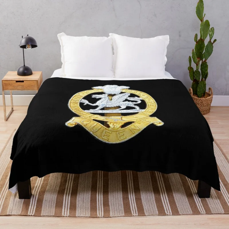 Queens Regiment Cap Badge Throw Blanket comfort recieving blankets warm blanket thermal blankets for travel 
Queens Regiment Cap Badge Throw Blanket comfort recieving blankets warm blanket thermal blankets for travel