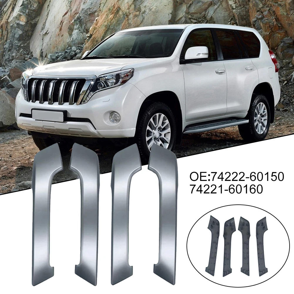 2 Pairs Of Door Handle Covers OE 74222-60150 74221-60160 For Prado 150 2010-2017 Seamless Fit Professional Workmanship Interior
2 Pairs Of Door Handle Covers OE 74222-60150 74221-60160 For Prado 150 2010-2017 Seamless Fit Professional Workmanship Interior