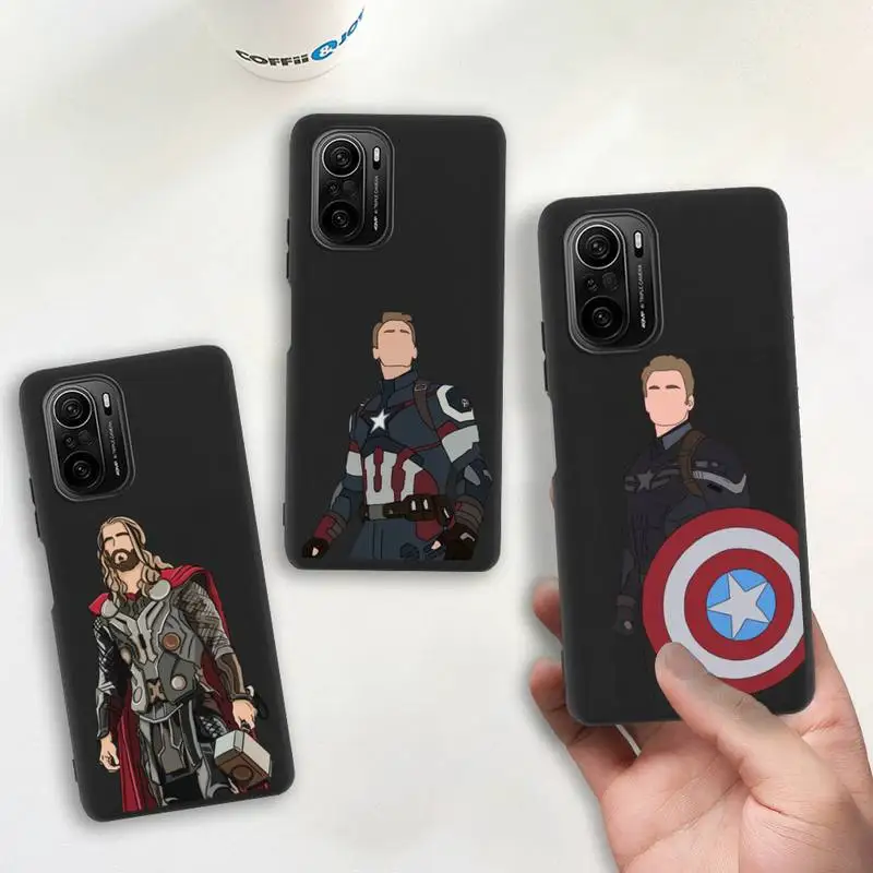 Marvel Hero Iron Man Captain America Steve Rogers Loki Phone Case for Redmi 9A 8A Note 11 10 9 8 8T Redmi 9 K20 K30 K40 Pro Max
Marvel Hero Iron Man Captain America Steve Rogers Loki Phone Case for Redmi 9A 8A Note 11 10 9 8 8T Redmi 9 K20 K30 K40 Pro Max