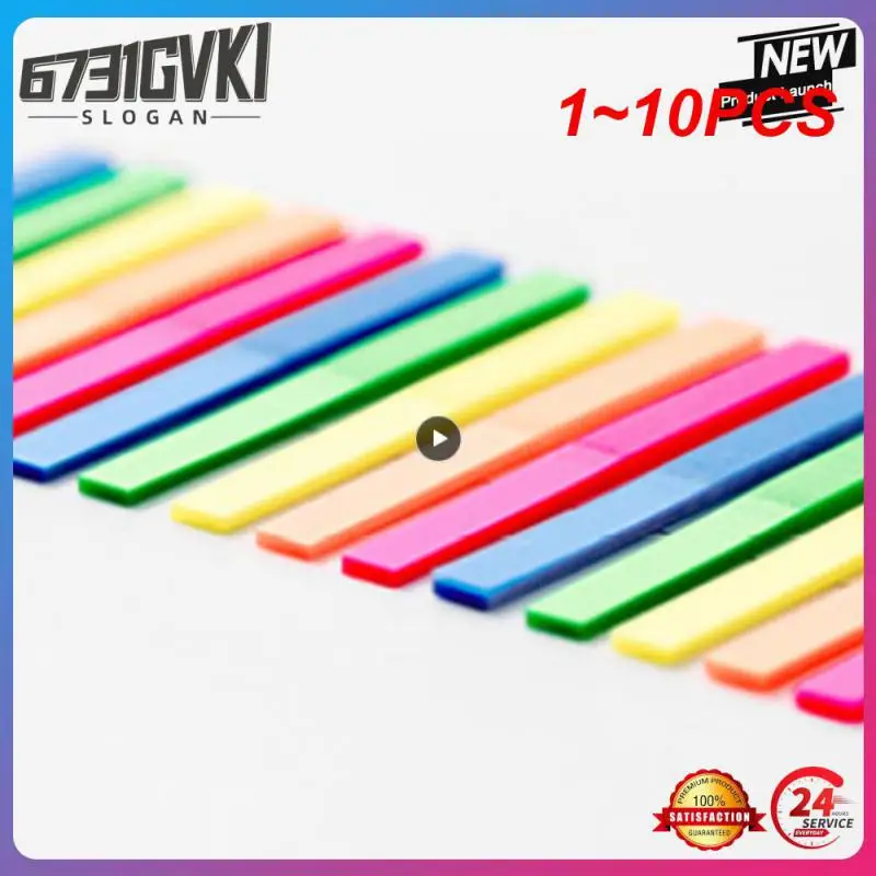 1~10PCS Color Stickers Transparent Fluorescent Flags Very Thin Strip Index Sticker Writable Color Transparent Post
1~10PCS Color Stickers Transparent Fluorescent Flags Very Thin Strip Index Sticker Writable Color Transparent Post