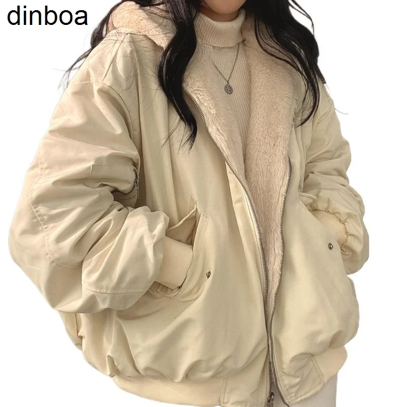 Winter2022new Cashmere Thickening Hooded Short Coat on Both Sides Lamb Wool Cotton Coat Cotton Women's Wear Chaquetas Zip Hoodie
Winter2022new Cashmere Thickening Hooded Short Coat on Both Sides Lamb Wool Cotton Coat Cotton Women's Wear Chaquetas Zip Hoodie
