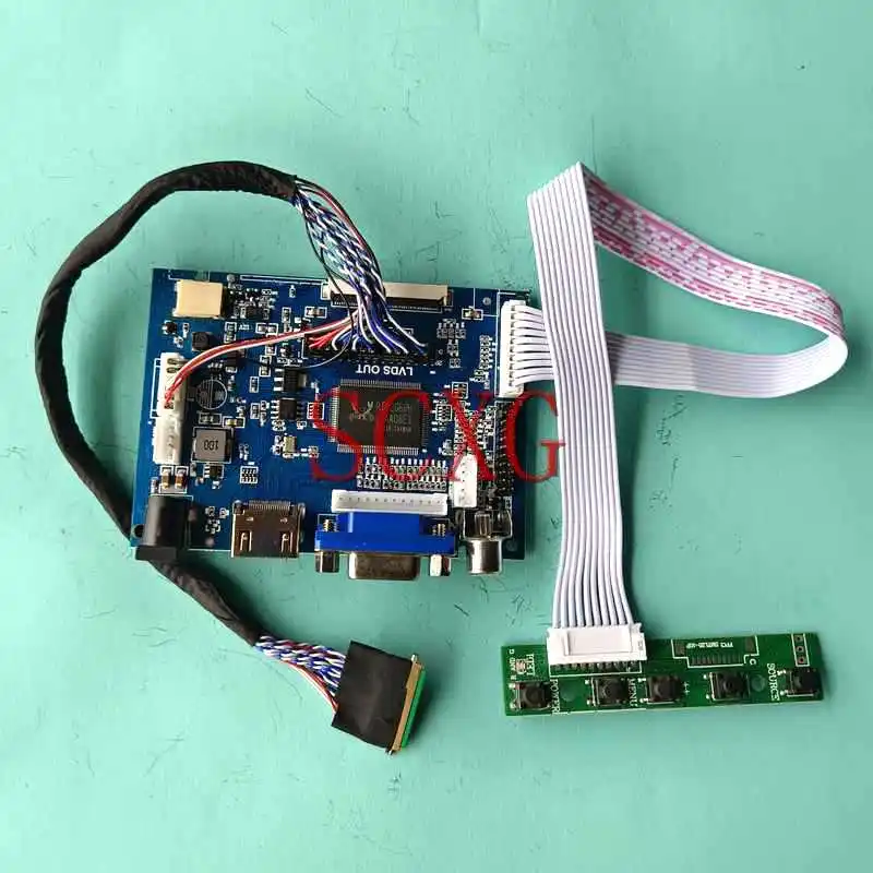 For CLAA133WA01 CLAA133WB01A Laptop LCD Screen Driver Controller Board 13.3" 40 Pin LVDS HDMI-Compatible DIY Kit AV VGA 1366*768
For CLAA133WA01 CLAA133WB01A Laptop LCD Screen Driver Controller Board 13.3" 40 Pin LVDS HDMI-Compatible DIY Kit AV VGA 1366*768