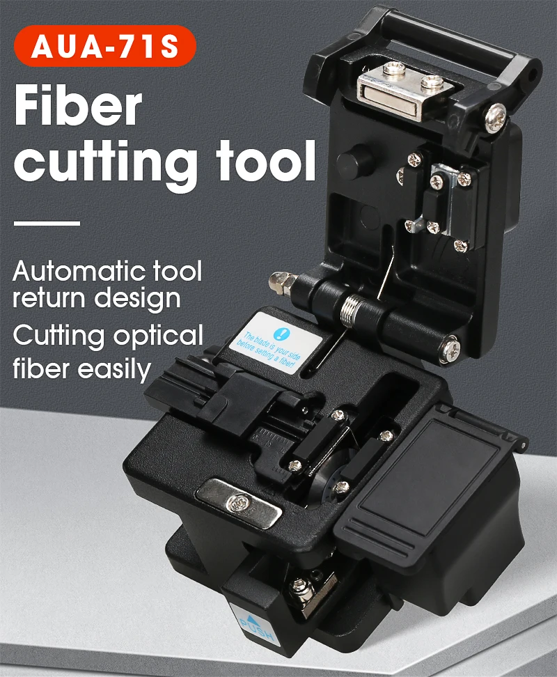 FTTH Fiber cutting tool FC-6S AUA-7S/71S/6S/61S Optical Fiber Cleaver Cable Cutting Knife Fiber Cleaver
FTTH Fiber cutting tool FC-6S AUA-7S/71S/6S/61S Optical Fiber Cleaver Cable Cutting Knife Fiber Cleaver
