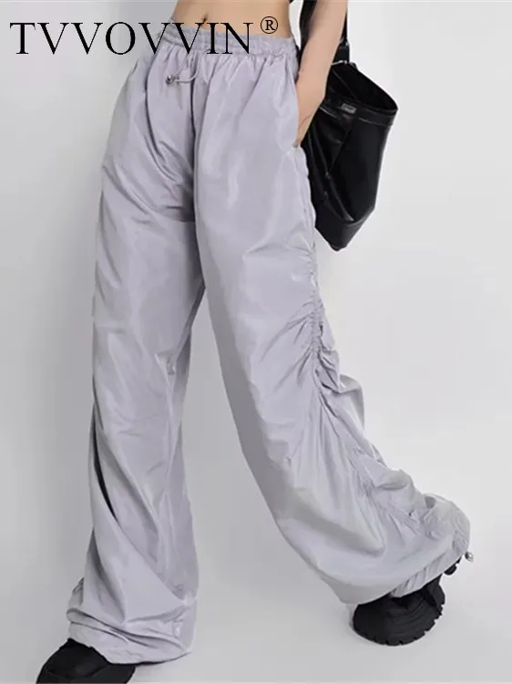 TVVOVVIN 2023 Summer New Street Loose And Comfortable Slim High Waisted Drawstring Hem Pants Wide Legs Simple Fashion A52A
TVVOVVIN 2023 Summer New Street Loose And Comfortable Slim High Waisted Drawstring Hem Pants Wide Legs Simple Fashion A52A
