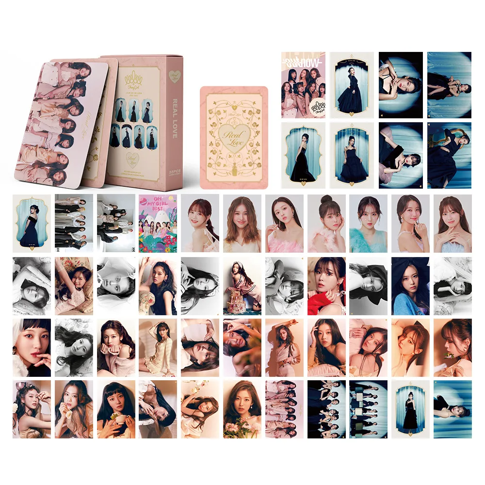 55 шт./кор. Kpop OH MY GIRL Lomo открытки фотоальбом реальные любовь фотооткрытки K-pop OH MY GIRL Открытки Высокое качество HD Двойная печать
55 шт./кор. Kpop OH MY GIRL Lomo открытки фотоальбом реальные любовь фотооткрытки K-pop OH MY GIRL Открытки Высокое качество HD Двойная печать