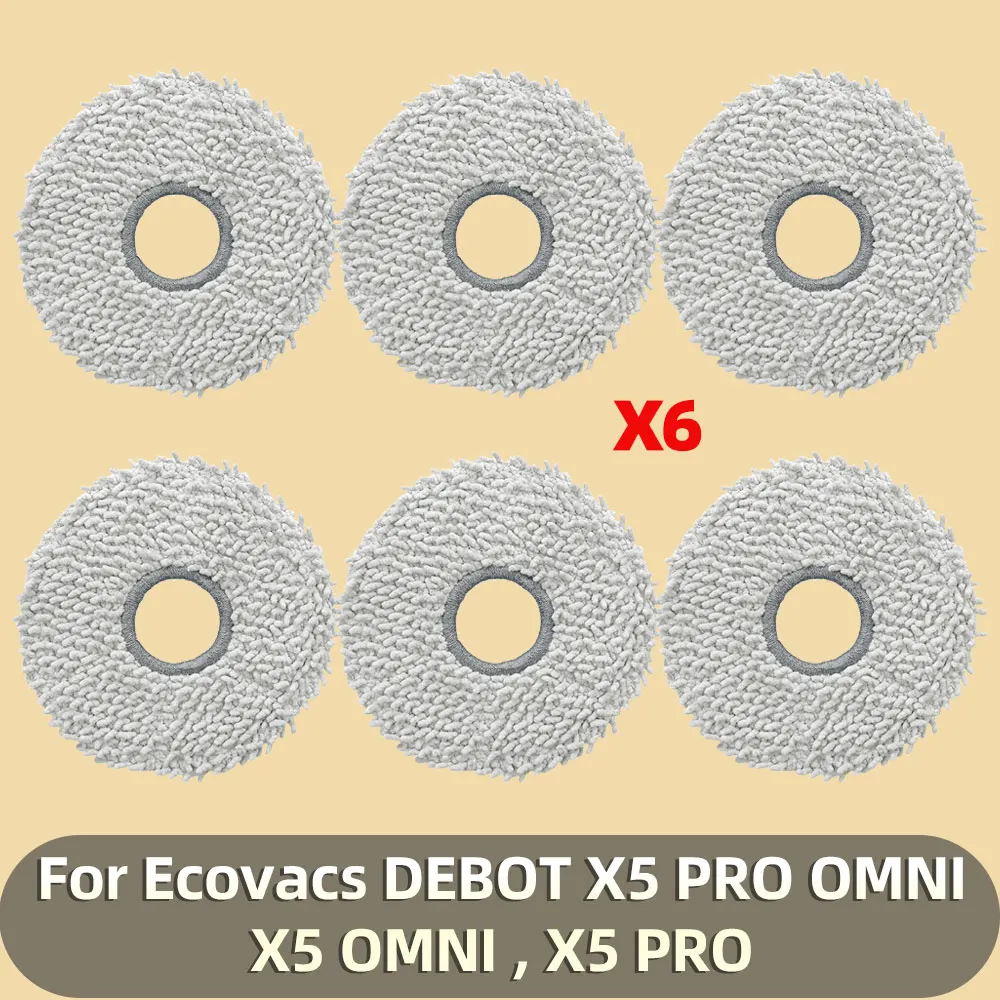Аксессуары, совместимые с Ecovacs Deebot X5 OMNI / X5 PRO OMNI / X5 PRO Запасные части для робота-пылесоса Основная щетка, боковая щетка, фильтр, тряпки для мытья, мешок для пыли
Аксессуары, совместимые с Ecovacs Deebot X5 OMNI / X5 PRO OMNI / X5 PRO Запасные части для робота-пылесоса Основная щетка, боковая щетка, фильтр, тряпки для мытья, мешок для пыли