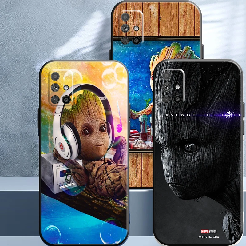 Marvel Cute Groot For Samsung Galaxy M52 M51 M31S M31 M32 M30S M22 M20 M12 M11 Phone Case Cover Black Funda Back Cases
Marvel Cute Groot For Samsung Galaxy M52 M51 M31S M31 M32 M30S M22 M20 M12 M11 Phone Case Cover Black Funda Back Cases