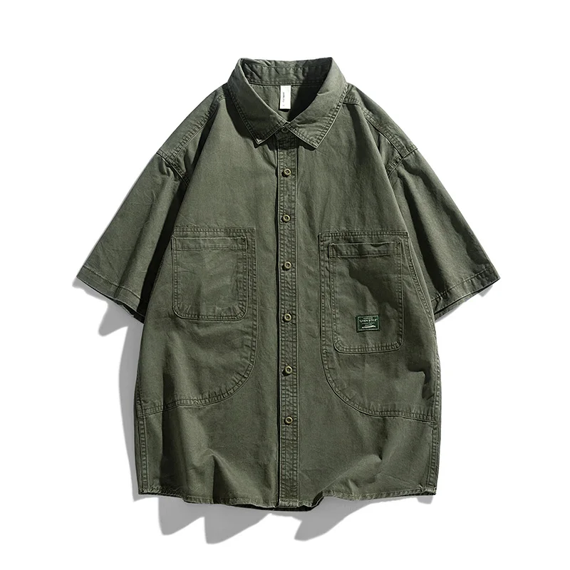 Блузка Y2K мужская с коротким рукавом, модная рубашка в стиле оверсайз, повседневная одежда, лето 2023
Блузка Y2K мужская с коротким рукавом, модная рубашка в стиле оверсайз, повседневная одежда, лето 2023