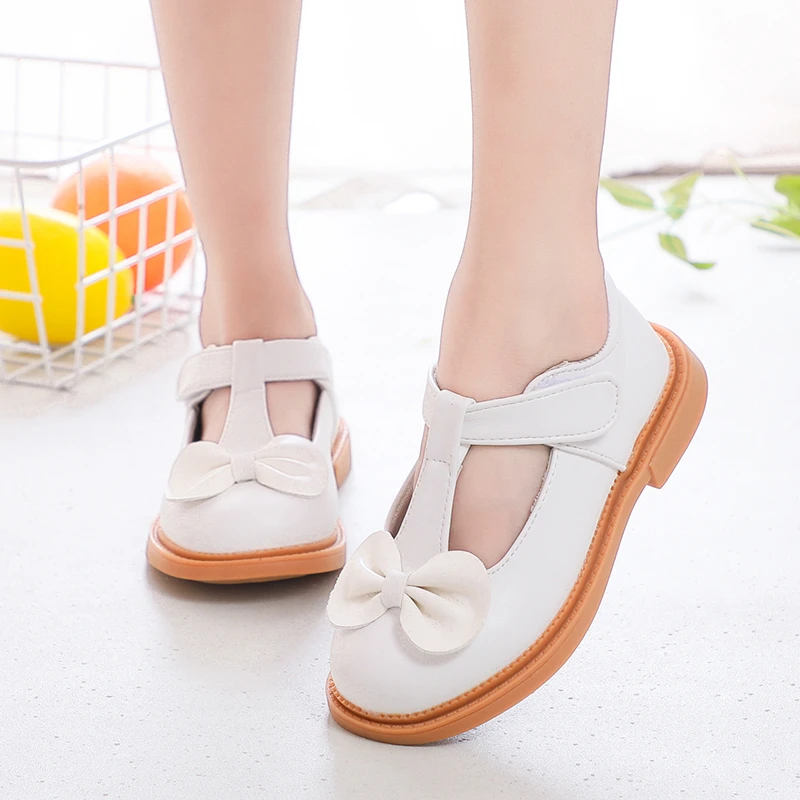 Princess Girl Shoe T-strap with Bow 2022 Sweet Leather Shoe for Girl Medium Big Kids School Shoes for Party Wedding Comfortable
Princess Girl Shoe T-strap with Bow 2022 Sweet Leather Shoe for Girl Medium Big Kids School Shoes for Party Wedding Comfortable