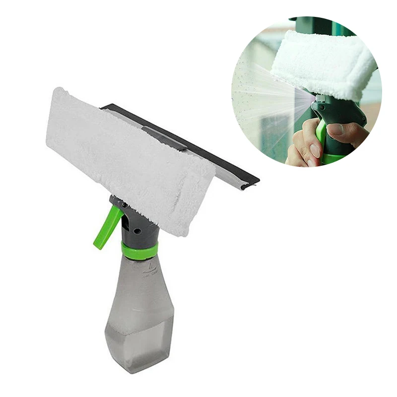 New 3 In 1 Window Cleaner Spray Bottle Wiper Microfiber Cloth Pad Kit Cleaning Brush Car Home Cleaning Tool
New 3 In 1 Window Cleaner Spray Bottle Wiper Microfiber Cloth Pad Kit Cleaning Brush Car Home Cleaning Tool