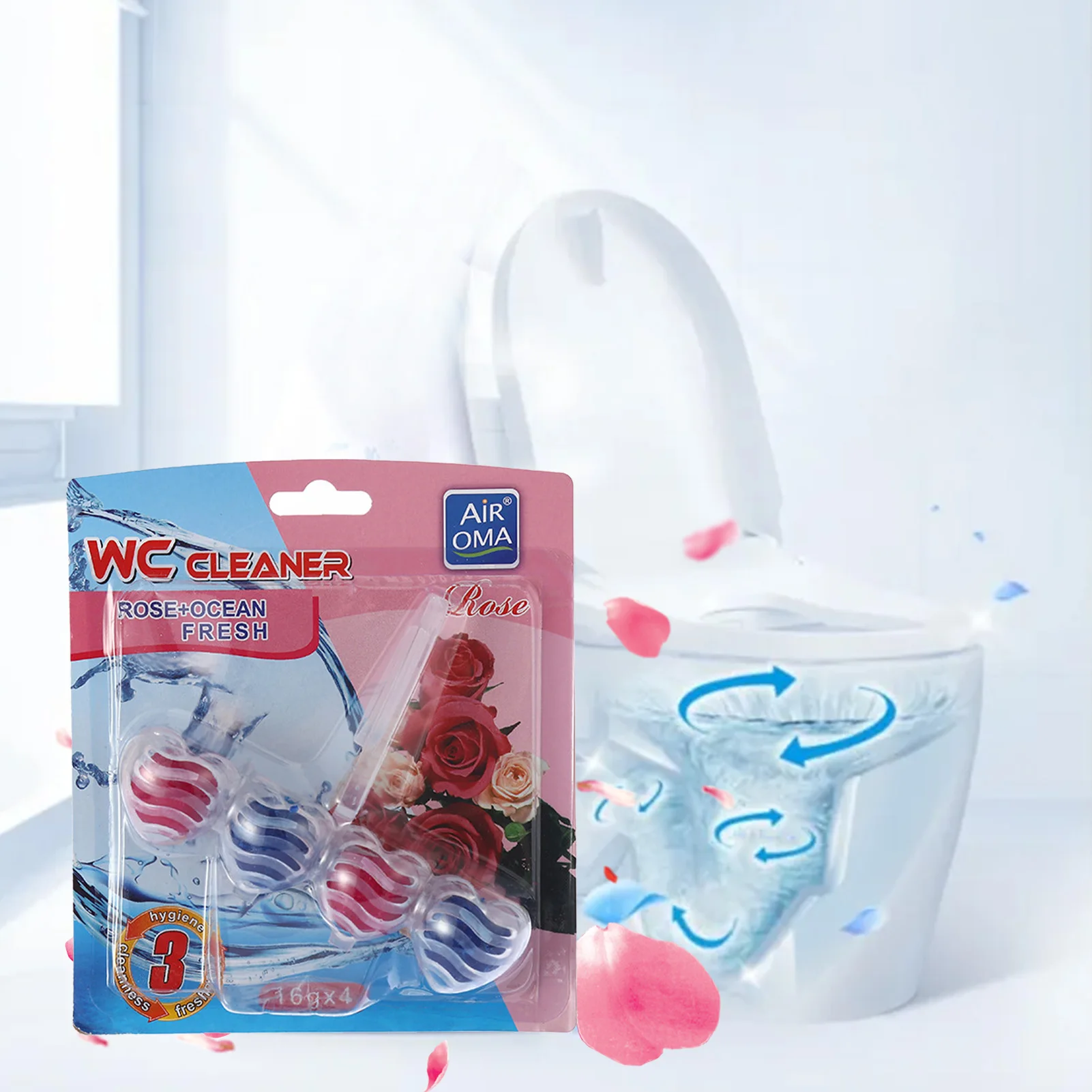 4 Pcs/pack Soft Scrub Toilet Bowl Freshener Hangings Automatic Toilet Cleaning Ball with 4 Scents Bathroom Cleaning Supplies
4 Pcs/pack Soft Scrub Toilet Bowl Freshener Hangings Automatic Toilet Cleaning Ball with 4 Scents Bathroom Cleaning Supplies
