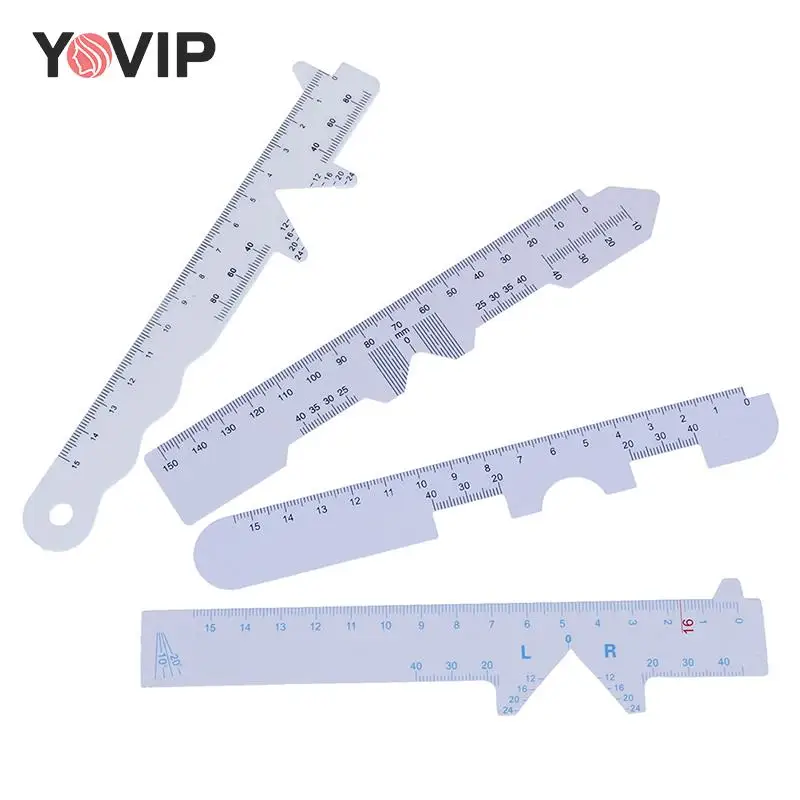 4pcs/Set Pupillary Distance Ruler White Eye Straight Edge 3 Types Are Soft Rulers, 1 Type Are Hard Rulers Ophthalmic Tool
4pcs/Set Pupillary Distance Ruler White Eye Straight Edge 3 Types Are Soft Rulers, 1 Type Are Hard Rulers Ophthalmic Tool