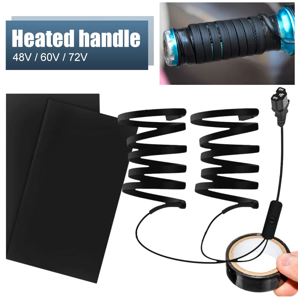 Motorcycle Heated Handlebar Grip Electric PTC Hot Grip Auto Temperature Control Winter Warm Flexible Strip for Bike ATV Scooter
Motorcycle Heated Handlebar Grip Electric PTC Hot Grip Auto Temperature Control Winter Warm Flexible Strip for Bike ATV Scooter