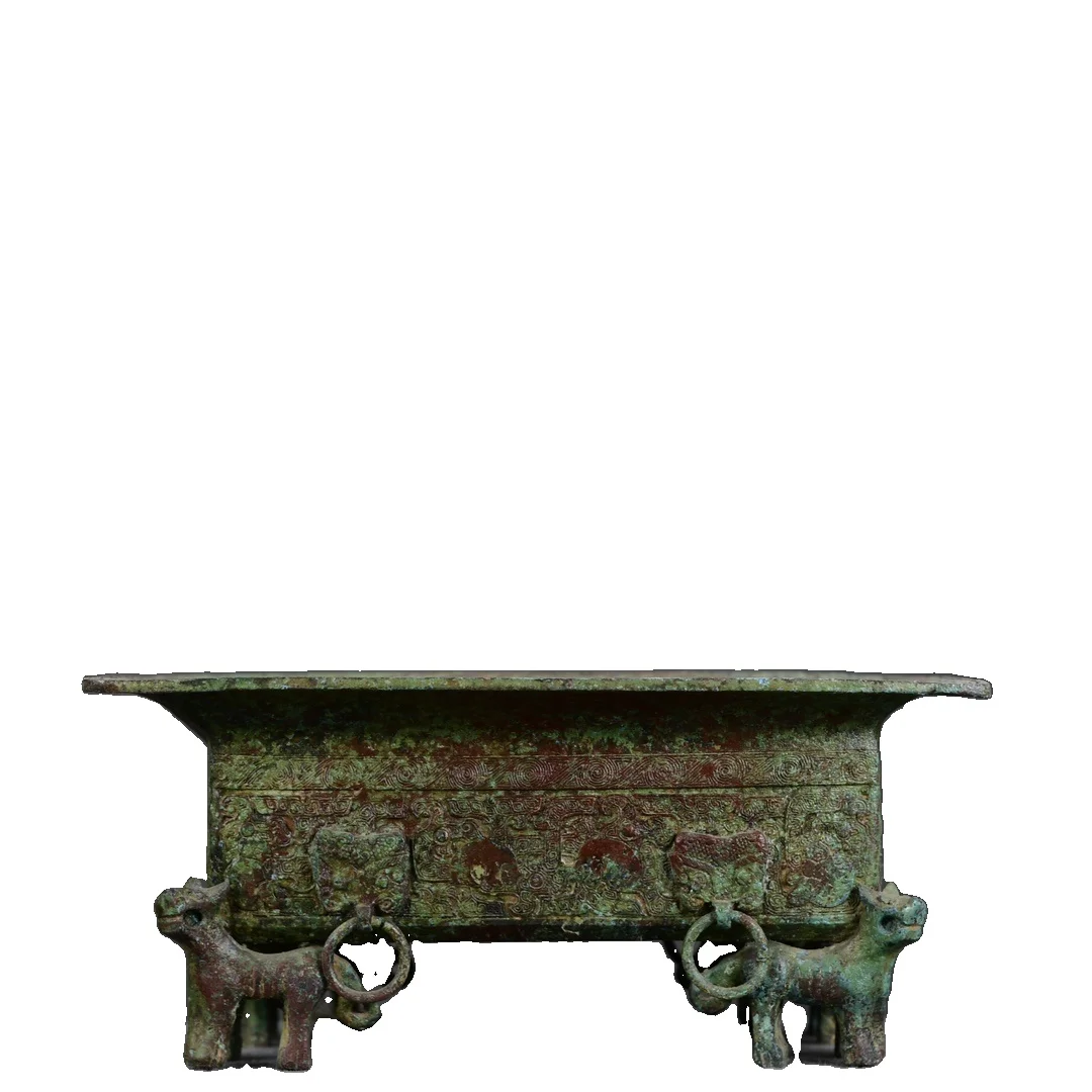 LAOJUNLU The Four Tigers In Bronze On A Bronze Fruit Dish From The Warring States Period Chinese Traditional Style Antiques
LAOJUNLU The Four Tigers In Bronze On A Bronze Fruit Dish From The Warring States Period Chinese Traditional Style Antiques