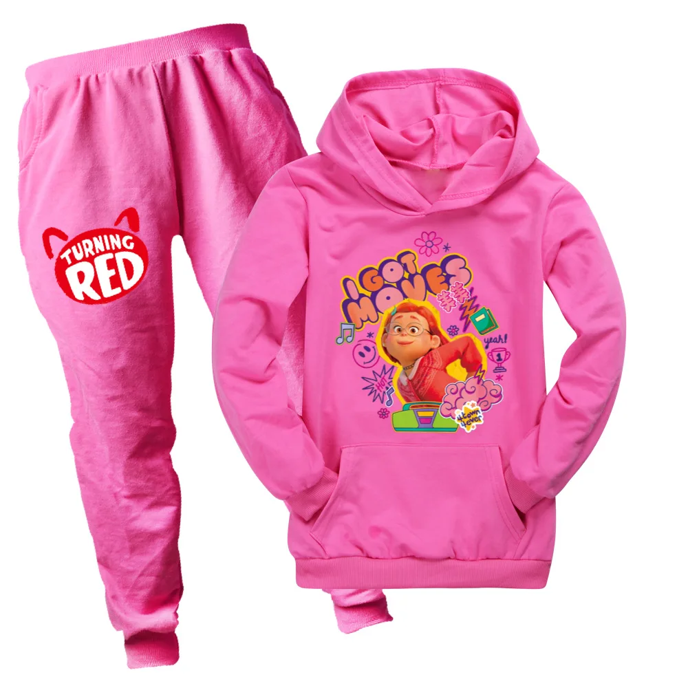anime Turning Red Hoodie Kids Pullover Hoody Sweatshirts+Pants 2pcs Sets Boys Traksuit Children's Clothing Toddler Girls Outfits
anime Turning Red Hoodie Kids Pullover Hoody Sweatshirts+Pants 2pcs Sets Boys Traksuit Children's Clothing Toddler Girls Outfits