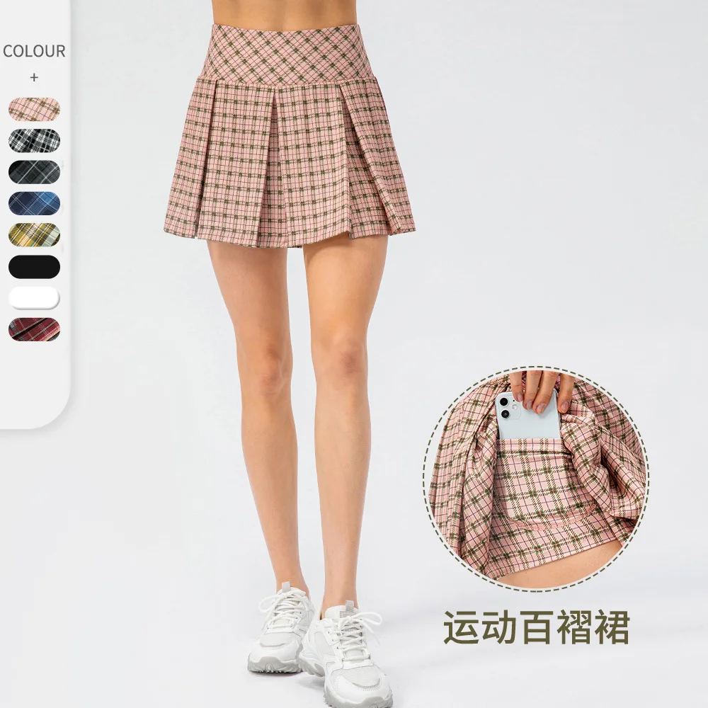 Женская плиссированная юбка-кюлоты для йоги, комплект из 2 предметов, элегантные аксессуары для тренировок, клетчатая Спортивная юбка, для у...
Женская плиссированная юбка-кюлоты для йоги, комплект из 2 предметов, элегантные аксессуары для тренировок, клетчатая Спортивная юбка, для у...