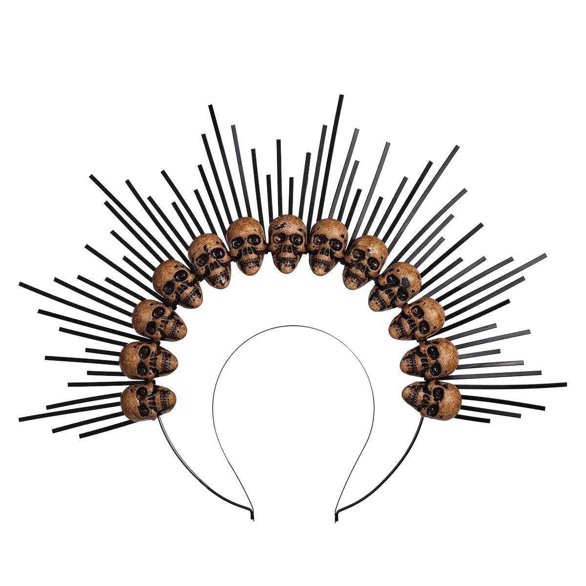 Skull Halo Headpiece for Women Crown Headband Hair Accessories Party Headwear Halloween Costume
Skull Halo Headpiece for Women Crown Headband Hair Accessories Party Headwear Halloween Costume