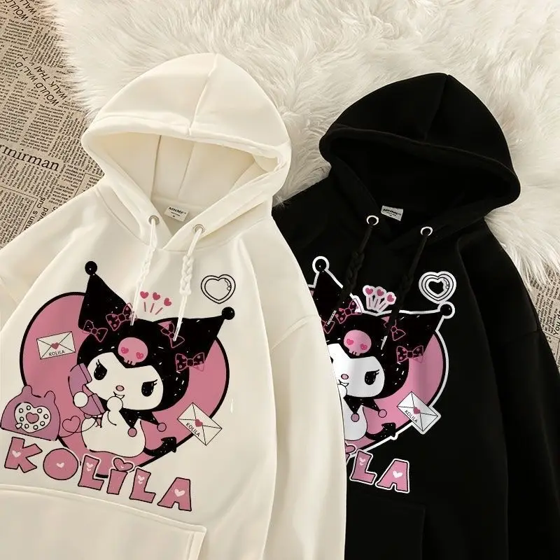 Sanrio Series New Cuhk Children's Kulomi Hooded Sweater In Autumn and Winter, Japanese Cartoon Printed Top
Sanrio Series New Cuhk Children's Kulomi Hooded Sweater In Autumn and Winter, Japanese Cartoon Printed Top