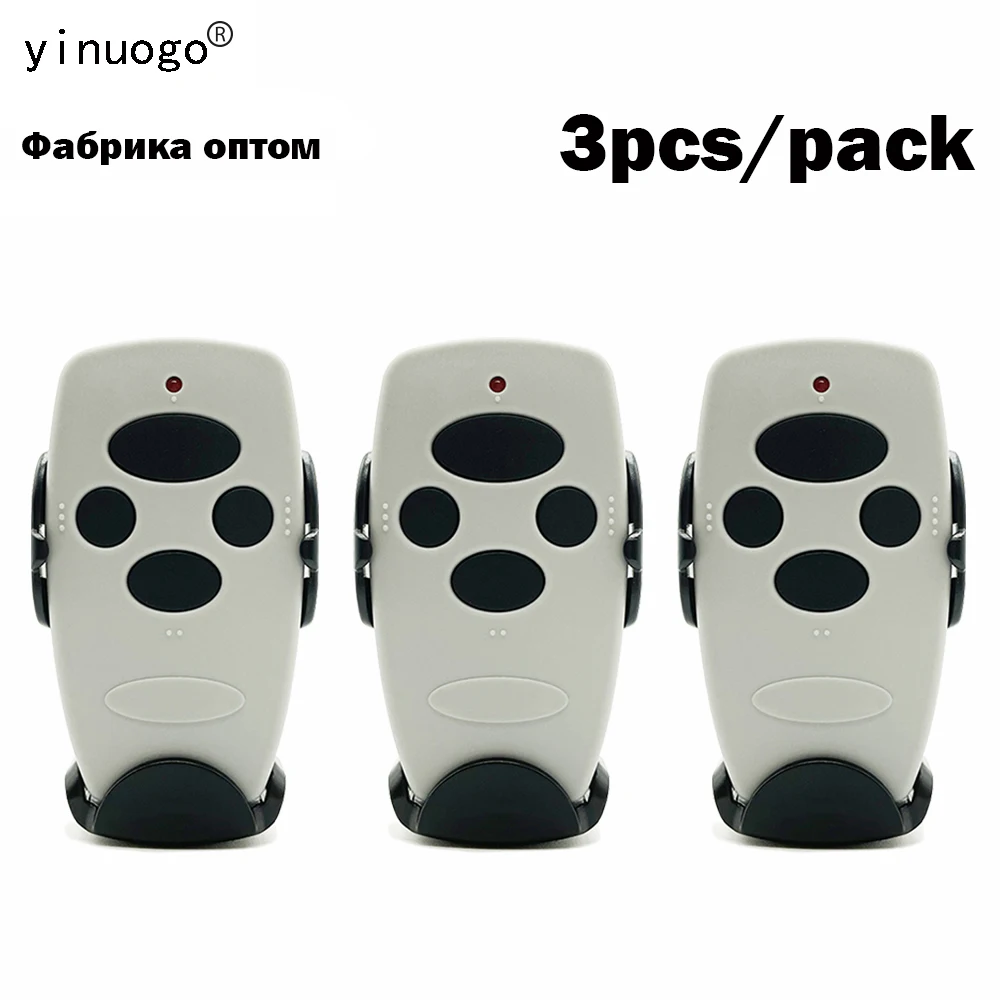 

3PCS Compatible With DOORHAN TRANSMITTER 2 4 PRO 433Mhz Dynamic Code Garage Gate Remote Control Key Fob For Gates and Barriers