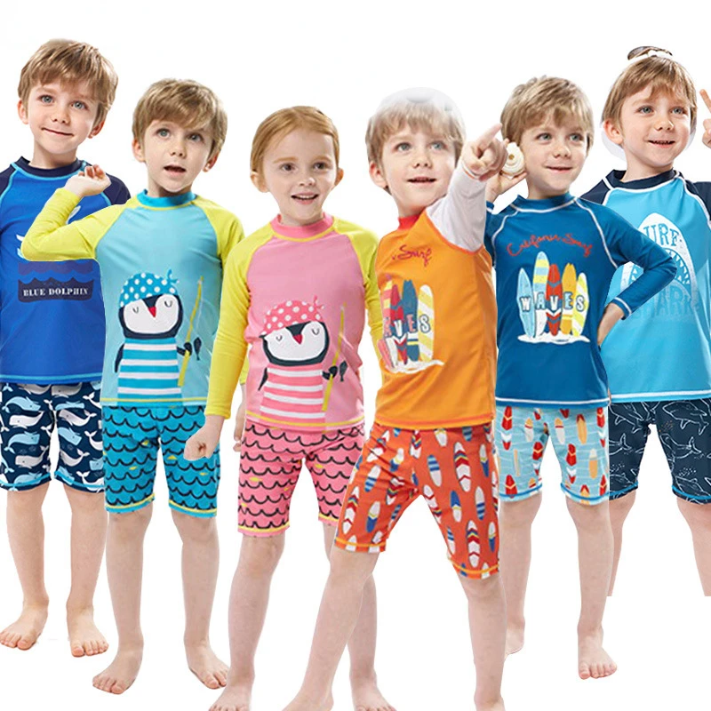 Kids Boys Swimwear Fashion Swimming Bathing Surfing Beathwear Swimsuit Set Tops+Pants NoCap 2Pcs Children Boys Swimwear Suit Kid 
Kids Boys Swimwear Fashion Swimming Bathing Surfing Beathwear Swimsuit Set Tops+Pants NoCap 2Pcs Children Boys Swimwear Suit Kid