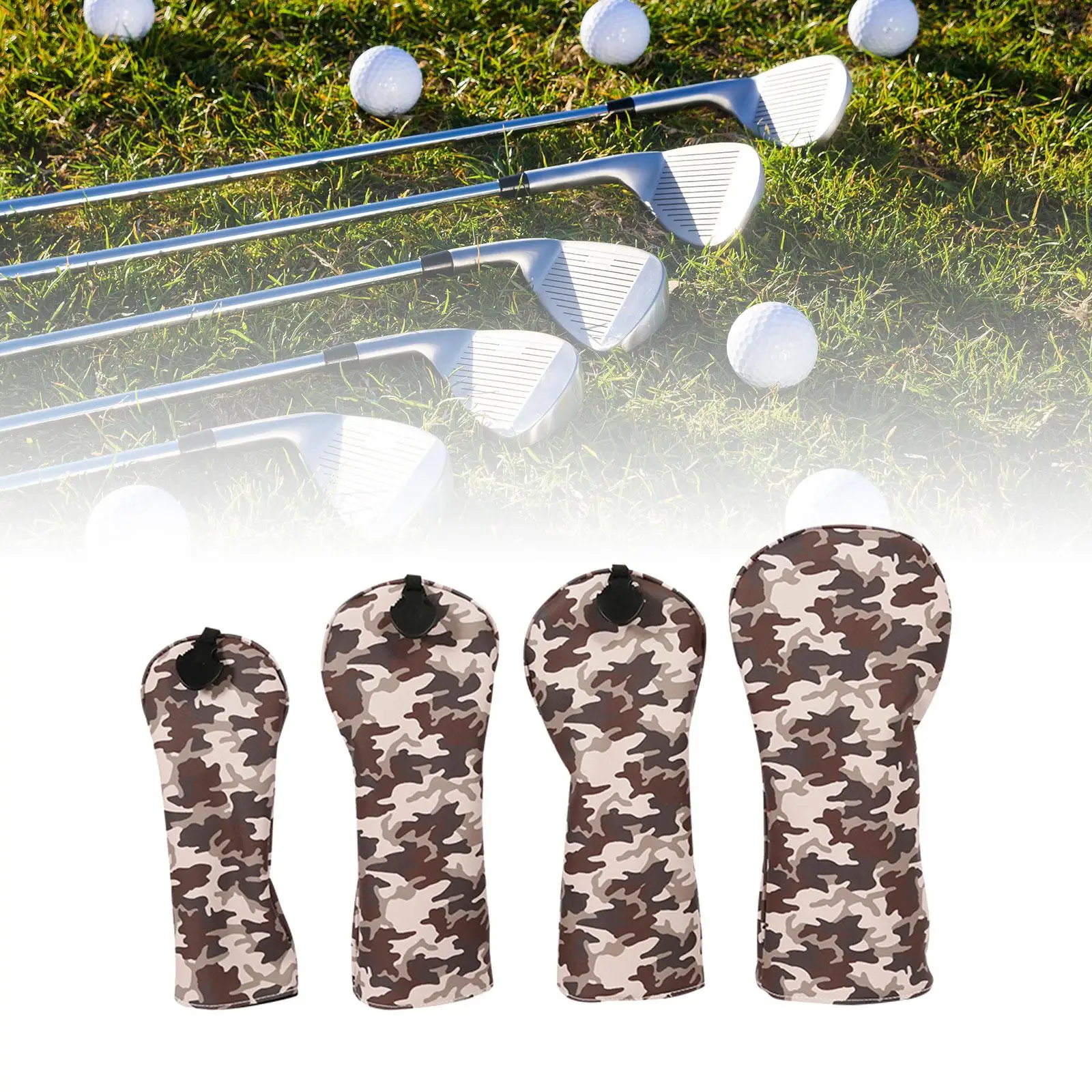4Pcs Golf Wood Clubs Head Cover Durable Long Neck Outdoor Sports Golf Accessories Golf Club Head Covers Golf Wood Headcover Men 
4Pcs Golf Wood Clubs Head Cover Durable Long Neck Outdoor Sports Golf Accessories Golf Club Head Covers Golf Wood Headcover Men