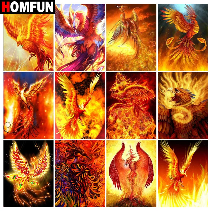 Набор для алмазной вышивки HOMFUN, картина из квадратных/круглых страз 5D «сделай сам» с изображением животных, огня, Феникса
Набор для алмазной вышивки HOMFUN, картина из квадратных/круглых страз 5D «сделай сам» с изображением животных, огня, Феникса