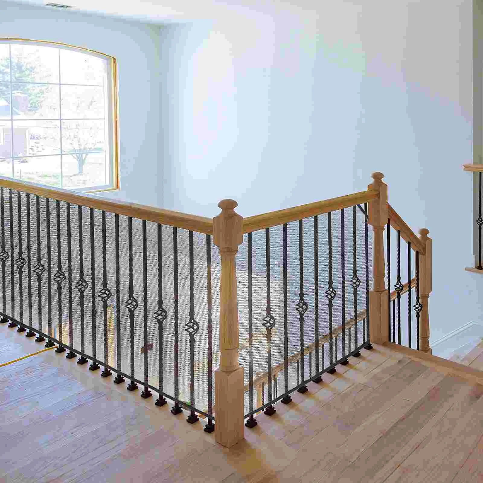 Railing Net Balcony Protective Baby Safety Outdoor Stair Home Banister Guard Prevent Falling Cots Kids
Railing Net Balcony Protective Baby Safety Outdoor Stair Home Banister Guard Prevent Falling Cots Kids