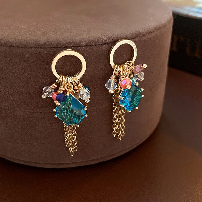 KAITIN Crystal Water Drop Long Style Tassel Women Earrings Literary Artistic Retro Temperament High-grade Drop Earrings 2023
KAITIN Crystal Water Drop Long Style Tassel Women Earrings Literary Artistic Retro Temperament High-grade Drop Earrings 2023