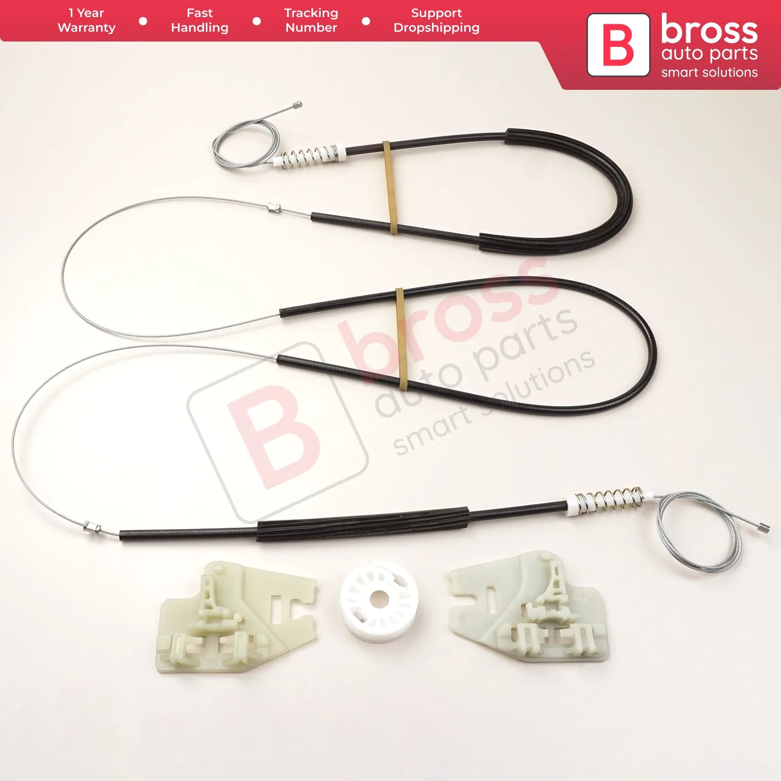 Bross Auto Parts BWR282 Electrical Power Window Regulator Kit Front Left Driver Door For BMW 3 Series E46 1998-2001
Bross Auto Parts BWR282 Electrical Power Window Regulator Kit Front Left Driver Door For BMW 3 Series E46 1998-2001