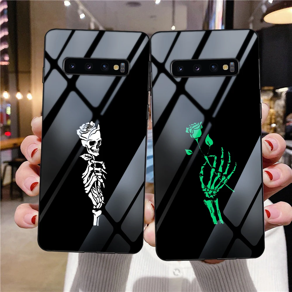 Funny Skeleton Luminous Tempered Glass Phone Case for Samsung A51 S21 A52S 5G A53 A70 S9 A03 S21Ultra S22Ultra Fundas Back Cover
Funny Skeleton Luminous Tempered Glass Phone Case for Samsung A51 S21 A52S 5G A53 A70 S9 A03 S21Ultra S22Ultra Fundas Back Cover